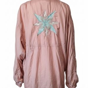 Pink Jacket with Embroidered Star